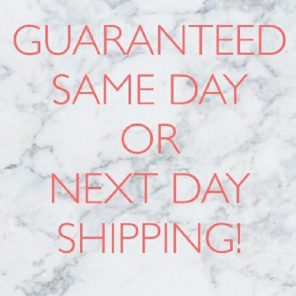 FAST SHIPPING ON ANY ORDER